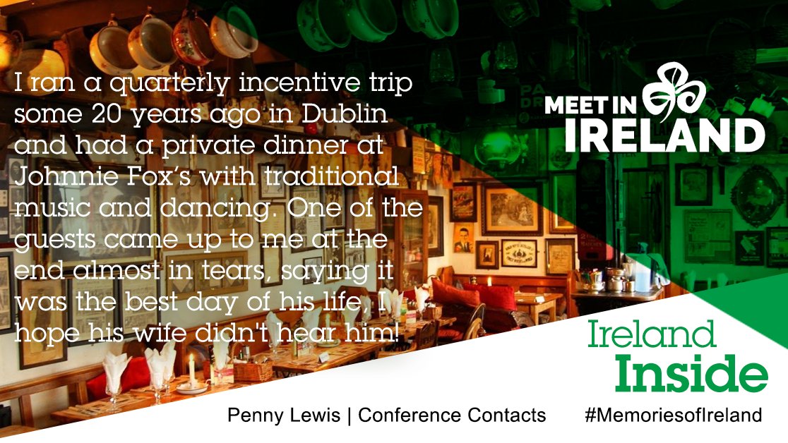 MeetInIreland's tweet image. Looking forward to our Meet in Ireland @FailteIreland #IrelandInside event next week where #UKEventprofs will have an exciting opportunity to meet our Irish trade partners. We believe with every trip to Ireland there is a little bit of Ireland Inside each of us.#MemoriesofIreland