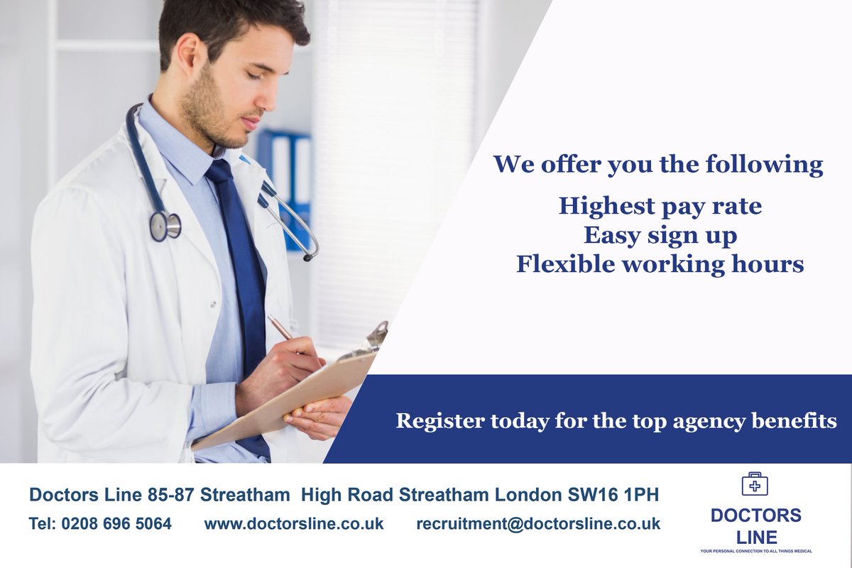DrsLine1's tweet photo. #Recruitment #Agency #Medical #Surgery #COVID19 #Heroes #RegisterWithUs #StayAtHome                     
#nursing2000 #drsline  #office #work #london #uk #recruitment #agency #helpingotherssucceed #happywork  #teamworkmakesthedreamwork #doctorsb #drs #medicalexercisespecialist https://t.co/LgxqFjlLQV