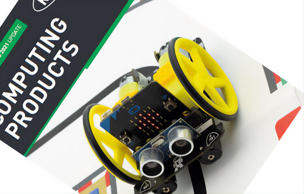 Kitronik's tweet photo. The #Computing Products update flyer, winter 2020 /spring 2021, is now out and available online as a PDF. Free to download or to read online.
Get yours now!
#microbit #arduino #makeymakey #mearm #grove #makecode #adafruit #edison #edtech
https://t.co/We9NjpO0nt https://t.co/dFFDS8AmgW