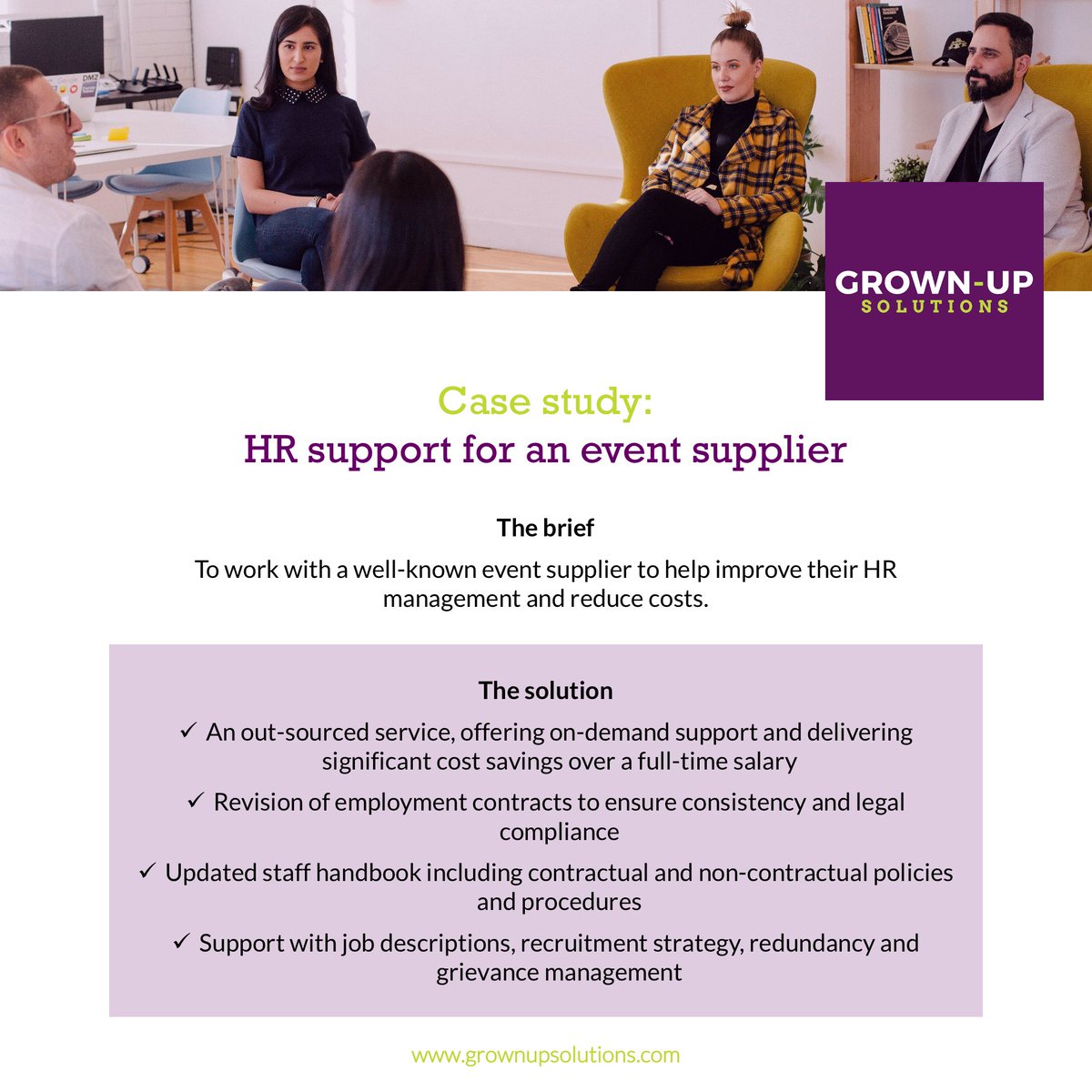 thegrownup's tweet photo. Want to improve your #HR function and save some money?

#talktoagrownup:
https://t.co/HyjDbntmNe

We can help with everything from a short-term review of your policies and procedures to providing a full outsourced service.

#HRsupport #HR #smallbusiness #UK #MiddleEast #outsource https://t.co/4vVgdlMqRx
