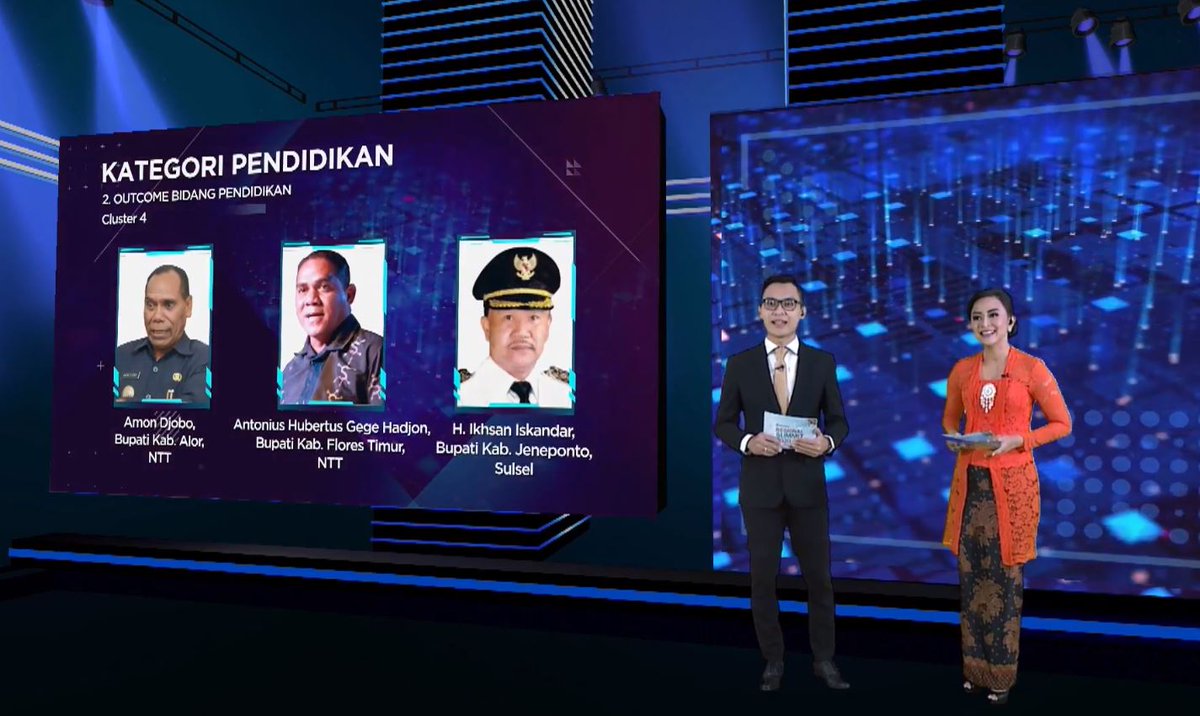 KATADATAcoid's tweet photo. Pemenang Kategori Pendidikan dengan outcome bidang pendidikan. #RegionalSummit2020 https://t.co/NsY00cUIHM