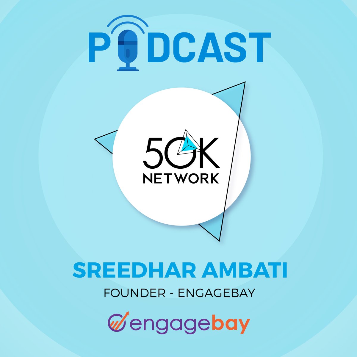 50knetwork's tweet photo. We recently had a conversation with Sreedhar Ambati, Founder &amp; CEO of @engagebay, exploring EngageBay's journey to where it is today, the need for an affordable integrated all-in-one solution like EngageBay and what the future holds for the #CRM market. https://t.co/5bqkyVWqlW