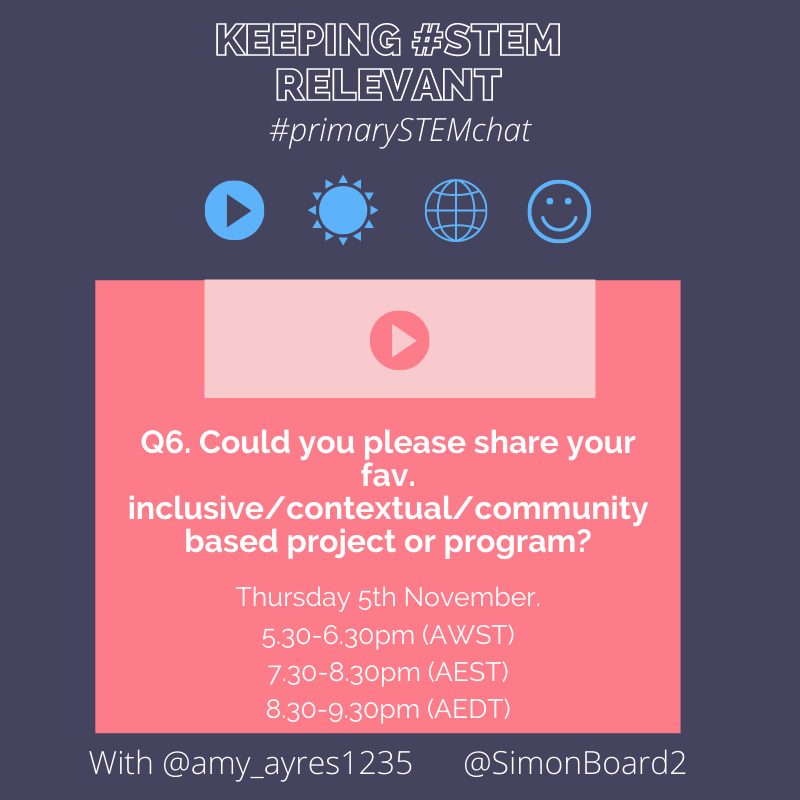 Last question! #PrimarySTEMchat Let's see if we can ramp up the shares and start the new year with some amazing suggestions! <a href="/rachaellehr/">✨Rachael Lehr✨</a> <a href="/SimonBoard2/">Simon Board</a>