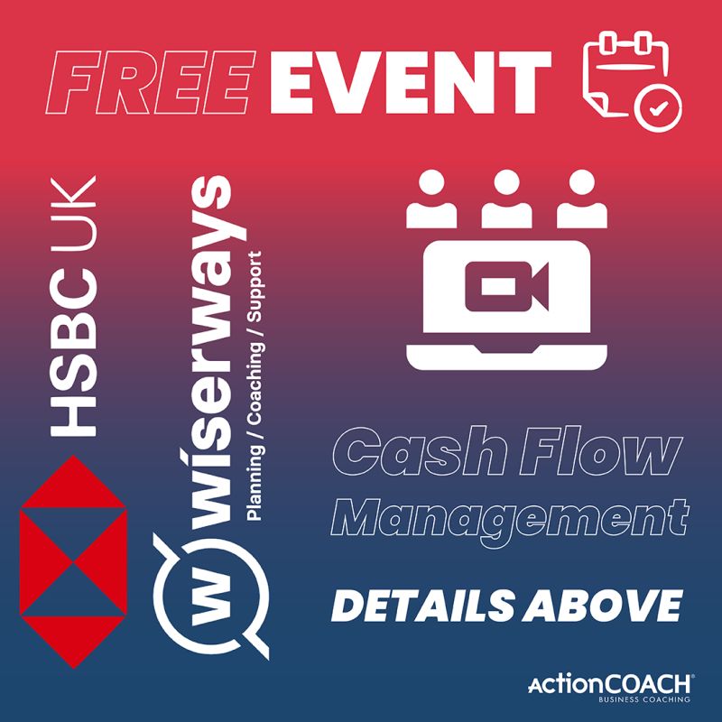 Cashflow during lockdown will be at the forefront of thoughts for most businesses. 

➡️ Join our member, Laurence Duncan, MD at Wiserways Ltd, for a free  event in managing cashflow. 

⌚ Friday, 6 Nov: 8am-10am.

👉 To join: hsbc.zoom.us/s/96181877381?…
🔑 Passcode: 102766