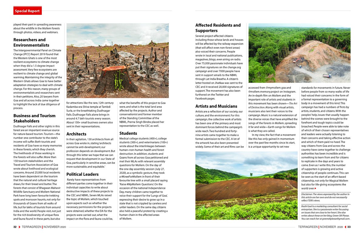 Youth movements are here to stay and shake the system. Sustainable development is the way forward and not unplanned infrastructure that doesn't consider the future.
#SaveMollem #goaagainstcoal #youtharethenow