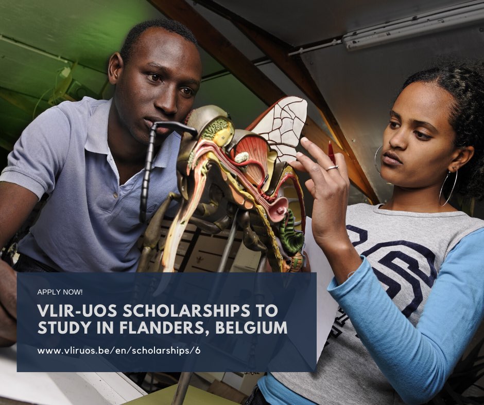 DVanderhasselt's tweet photo. #StudyInFlanders #StudyInBelgium🇧🇪

🔔Call for master #scholarships 2021-2022 now open for students from South Africa, Zimbabwe &amp; Mozambique!

Check out all the information on this website: https://t.co/jKCRzFi9Ou…

#sharingmindschanginglives #bethechange #futurechangemakers https://t.co/o8rne2sbYw