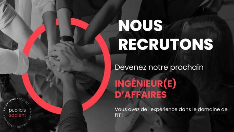 PubSapientEng's tweet photo. 🚨[JOB ALERT]🚨

Vous accordez une valeur particulière à l'humain?

Votre désirez travailler avec des collègues passionnants et passionnés dans l'#IT, reconnus pour leur expertise dans la communauté.

Vous vous épanouirez dans futur votre job au sein de @PubSapientEng!

#i4emploi https://t.co/J36EUpoOsS
