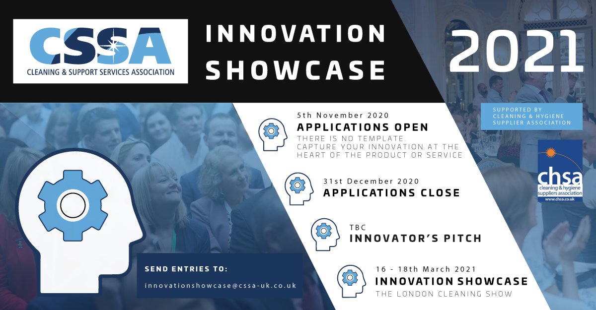 cssauk's tweet photo. The hunt for the industry’s most innovative products, services and initiatives is on! 

Applications are now open! Enter your products, services and initiatives for the chance to be exhibited at the Innovation Showcase.

https://t.co/GzymfALOFJ

#CSSAInnovate #innovate https://t.co/udL5CUD603