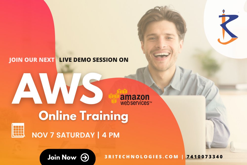 3RITechnologies's tweet image. FREE LIVE WEBINAR, 7th- November-2020
Become among the certified AWS professional placed at  major IT giants across the globe with our perfect assistance in placement 
Visit us at - zcu.io/sjkr
Call 7410073340
#AWS #awstraining #awstrainingcourse #onlinetraining