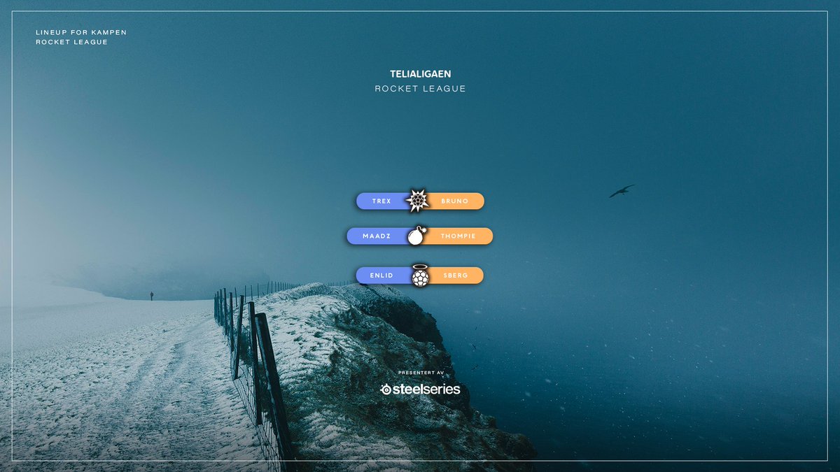 Spillerne vi og <a href="/MajorMilitiaESC/">CRXNorway</a> stiller med.

<a href="/TrexRL/">Trex</a> <a href="/Maadzzrl/">Maadzz</a> <a href="/Enlid_rl/">Enlid</a> 

<a href="/Brunoo_1013/">FTW Bruno</a> <a href="/TheThompie/">Thompie</a> <a href="/SbergRL/">Sberg</a>