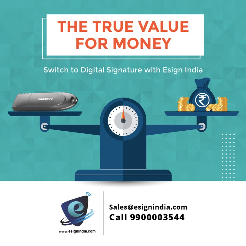 ESignIndia's tweet photo. Put your money on the right thing
From individuals to SMEs, avail ease when it comes to business security with E-Token.
#esignindia #digitalsignature #dsc #class2dsc #class3dsc #digitalsignaturecertificate #GoingDigital #DigitalIndia #taxfiling #CA #CS #ROC #anniversary https://t.co/I2SxSxsRsP