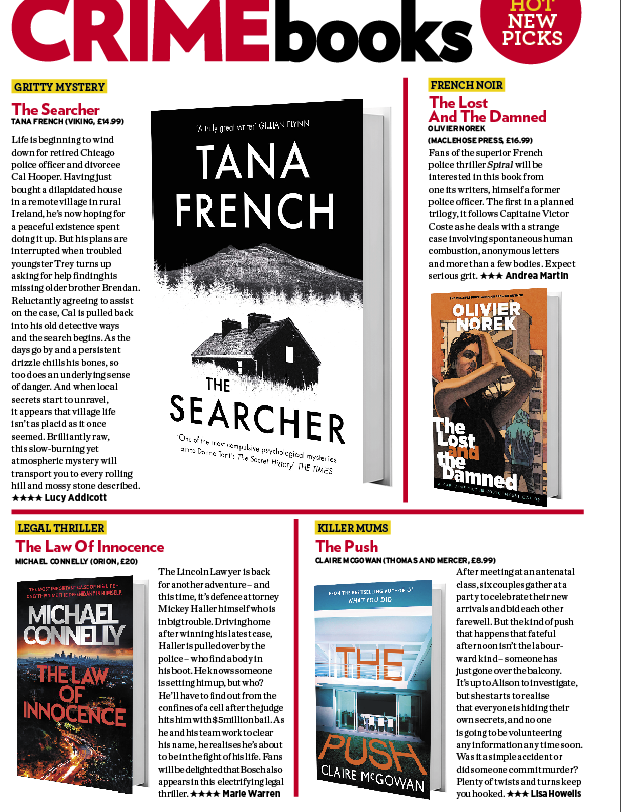 CrimeMonthly's tweet photo. Get through Lockdown 2 with brilliant reads from @Connellybooks @OlivierNorek @inkstainsclaire Tana French @LucaVeste @ballantyne_lisa and more PLUS chats with @RuthWareWriter AND the first novel from @ollie_ollerton! Head to https://t.co/W1qGO8AguG to support local booksellers https://t.co/la62AP9azS