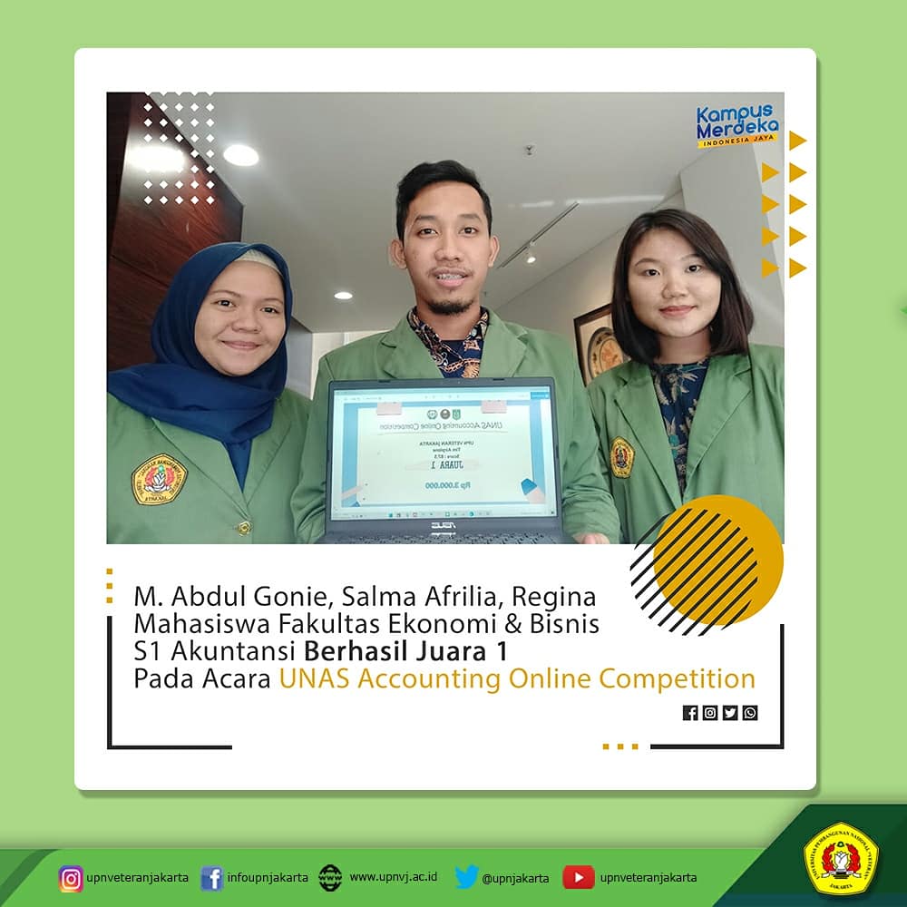 upnjakarta's tweet photo. Prestasi kelihatan terkait dengan tindakan. Orang-orang yang sukses terus berupaya. Mereka melakukan kesalahan, tetapi mereka tidak menyerah. - Conrad Hilton
.
#mahasisprestasi #mapres #upnvj #kampusmerdeka https://t.co/4am3tjlwIh