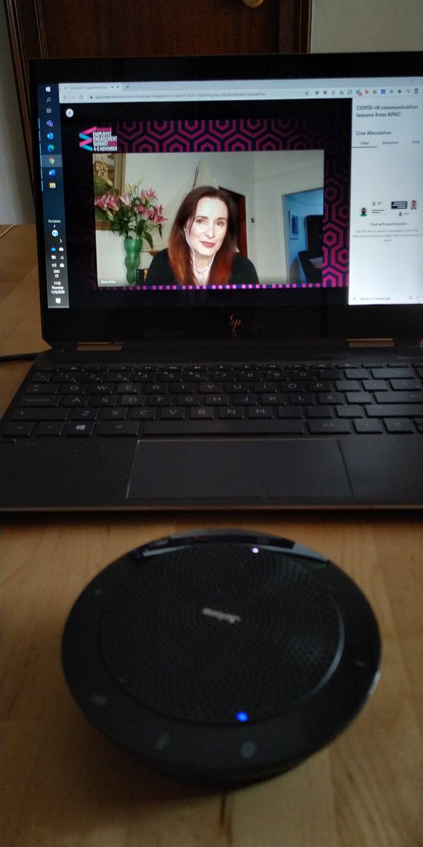 DavidBernalMa's tweet photo. #employeengagementsummit2020 #virtual #inspiring #employeesfirst #DEX @RaonaEurope https://t.co/MKwnodwOoL