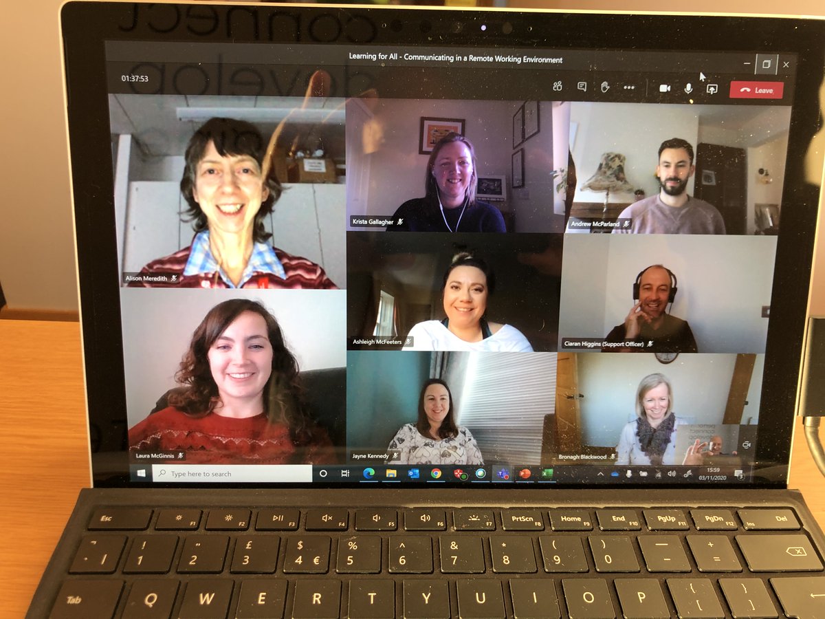 QUBPeopleFirst's tweet photo. This week we delivered “Communicating in Remote Working Environment” as part of our Learning for All Programme. Thanks to Paolo from @ThinkPeople_Ltd for an excellent session.
If you participated, let us know what you thought!
#QUBpeoplefirst #EmployeeExperience https://t.co/Z9KrkJpIsK