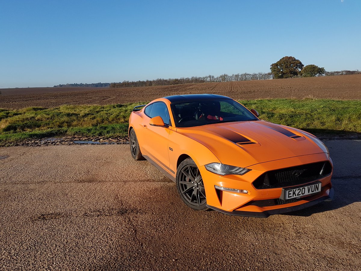 MttRbnsn's tweet photo. 2020 car No.45 final stats: @forduk #Mustang #55Edition. 617 miles @ 42.4mph, driving time 14h 34m, overall 26.8mpg; best economy 33.4mpg, M23/M25/M1/A46/A616. https://t.co/xLvi64tt6S