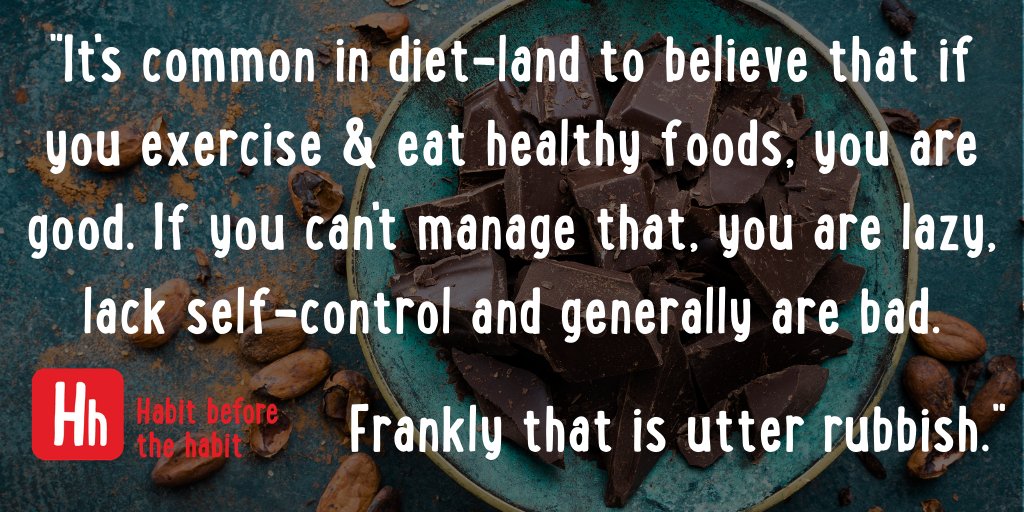 I don't want to live in a world where I can't eat a Galaxy Ripple. I just don't! And you don't have to either. 😅

At @BeeZeeBodies we use the "Habit before the habit" methodology, to help people build #healthyhabits &amp; foster a sustainable &amp; balanced relationship with food.