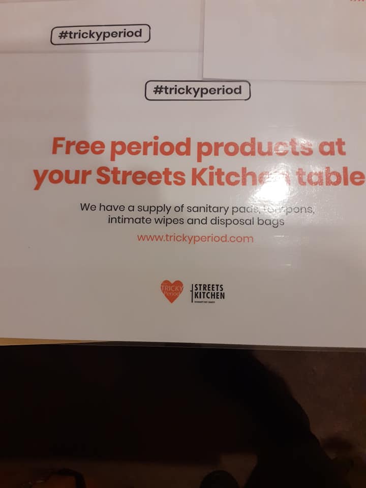 TrickyPeriod's tweet photo. We shall keep posting the same pics until we no longer need to. The need is growing. A massive shout out for period products (especially pads) intimate wipes, knickers all sizes (new), tights and leggings (new). just email: hello@trickyperiod.com #thankyouforcaring β€οΈ https://t.co/8MYQJXZU7W
