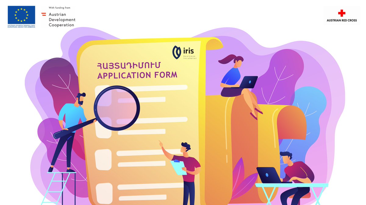 irisbi_iris's tweet photo. 📌📣 Today @EU_Armenia & @AustrianDev supported #IRIS_BI announces the 2nd Call for Applications.
Read more about terms and conditions 👉https://t.co/lrzCVj5IhW
We are looking forward to receiving your applications ☝ https://t.co/3Ilr6Ei5aF