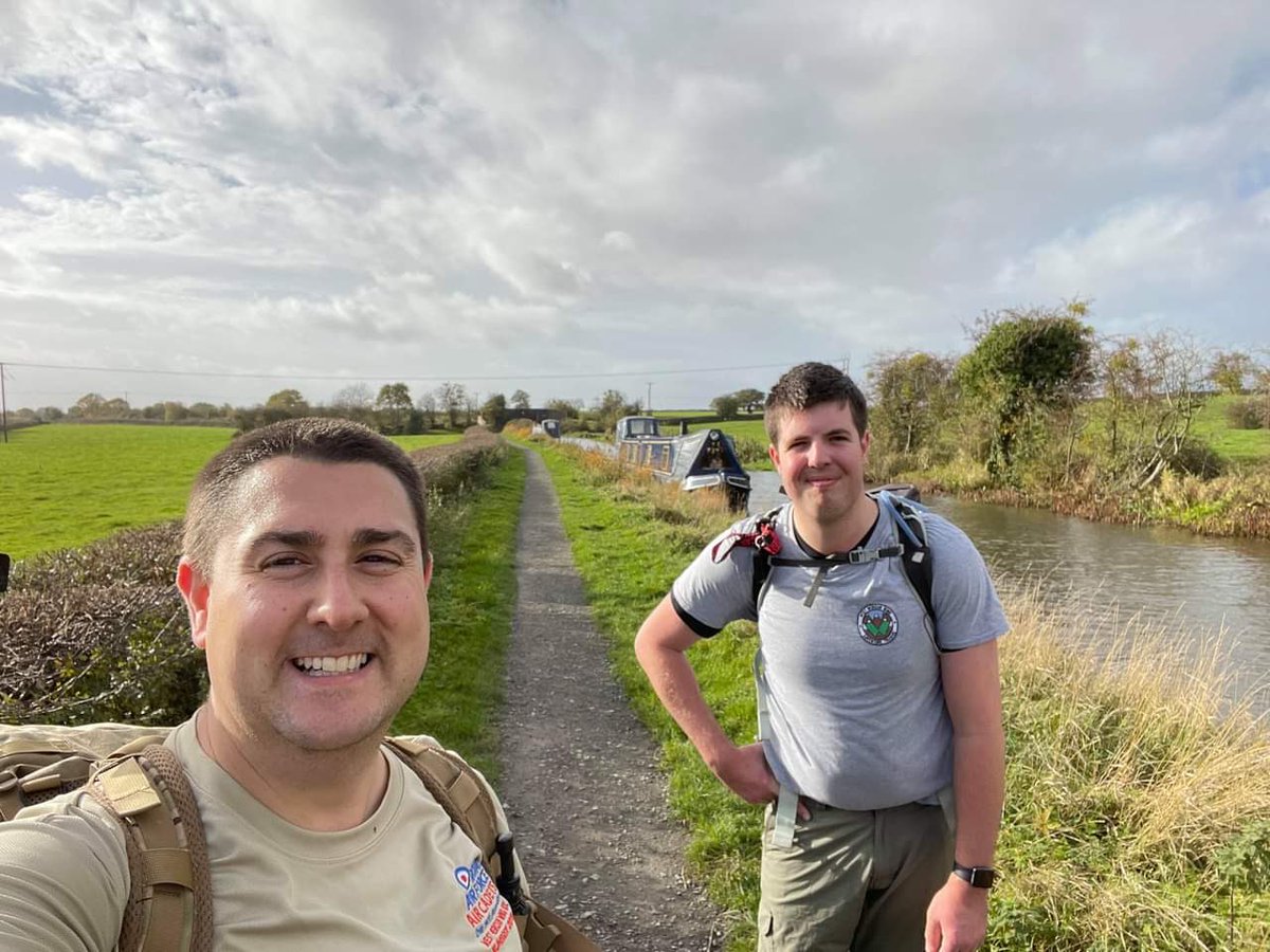aircadets's tweet photo. Good Luck to everyone who is taking part in the @PoppyLegion #poppyrun. Flt Lt Karl Nicholson and Sgt Luke Ford are hoping to complete 111 miles in 11 days and aim to finish at 11:00am on the 11th November when people across the UK will be taking part in the two minutes silence. https://t.co/kdjW321Q7H