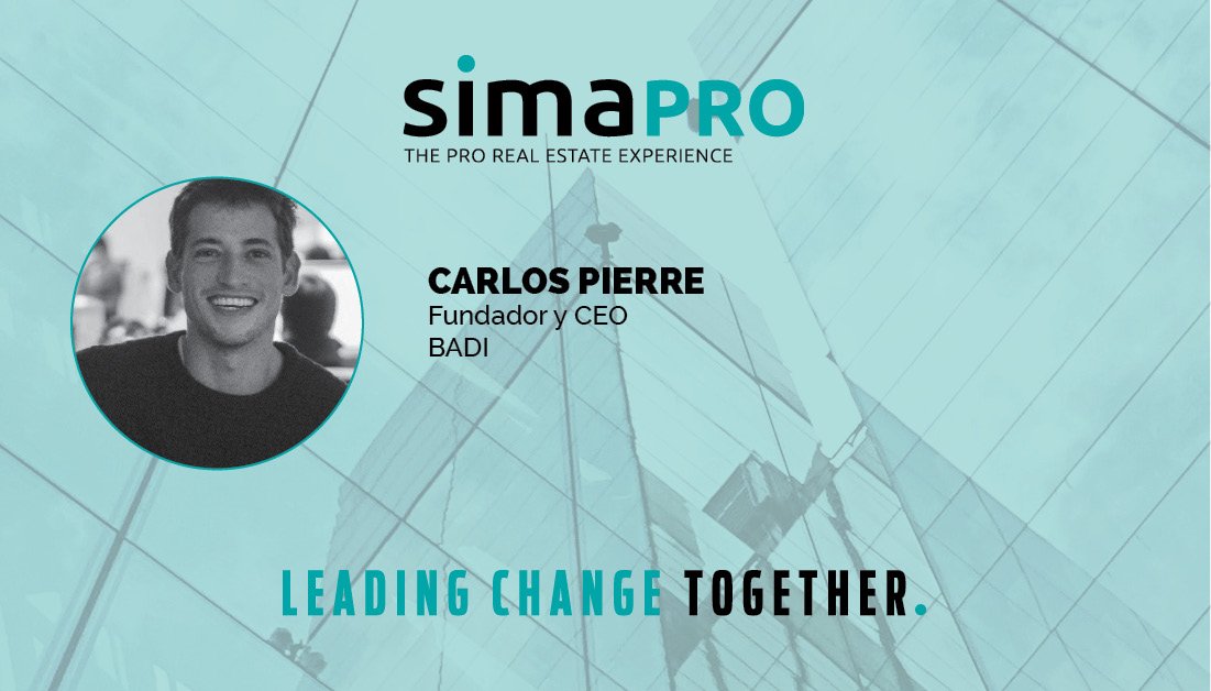 <a href="/CarlosPierretri/">Carlos Pierre</a>, fundador y CEO <a href="/badi/">badi</a>, será uno de los ponentes de la mesa redonda “Una mirada al futuro: innovaciones que nos cambiarán la vida (y al sector)” [26/11 13:00 horas] de #SIMAPRO2020.

Programa bit.ly/3kfwDri ¡Inscríbete! eventbrite.es/e/entradas-sim…