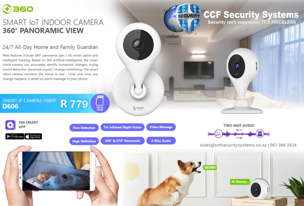 ccf_security's tweet photo. 24/7 All-Day Home and Family Guardian.
A must have for only R779!!!
Contact us to place your order.
#ccfsecurity #CCTV https://t.co/OY52q4XzeE