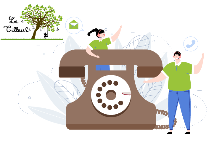 Le Lieu d’Accueil Enfants Parents Le Tilleul:
fermeture du LAEP du 2 au 13 novembre 2020
Une permanence téléphonique est cependant active pour les parents qui souhaitent échanger avec une accueillante en appelant le lundi-mardi-jeudi et vendredi de 9h à 12h au 07.85.19.69.02 📞