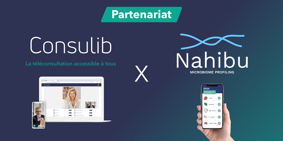 Consulib s'associe avec <a href="/myNahibu/">Nahibu</a> ! 🦠🔬

Proposant un kit d’analyse du microbiote permettant de cartographier la flore intestinale et de détecter les bactéries présentes, il s'agit d'un outils intéressant en complément de votre suivi avec un Médecin Nutritionniste sur Consulib.