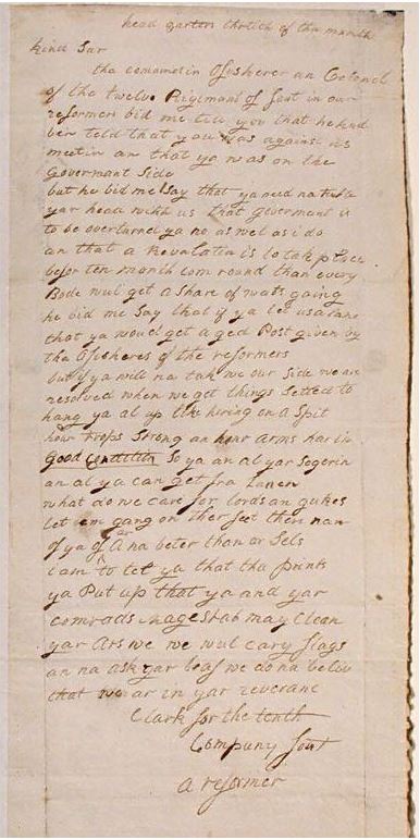demonstrators dispersed peacefully, but there were soon disturbing rumours of Reformers preparing weapons and drilling after nightfall in readiness of a forthcoming insurrection.- more to follow -