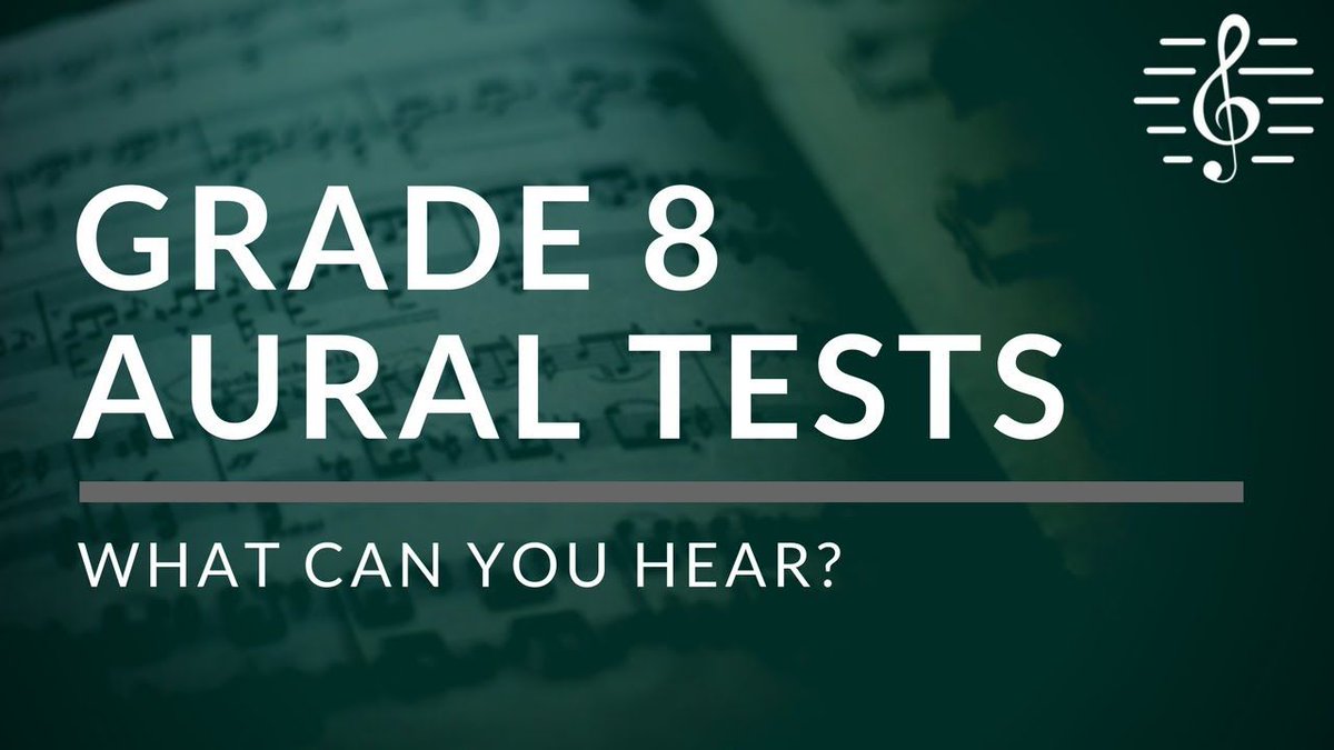 MusicMattersGB's tweet photo. Grade 8 Aural Tests - What Can You Hear?
Watch here: https://t.co/847g4A7zY0
#AuralTests #ABRSM #TheAllRoundMusician https://t.co/4zl2VHvHIW