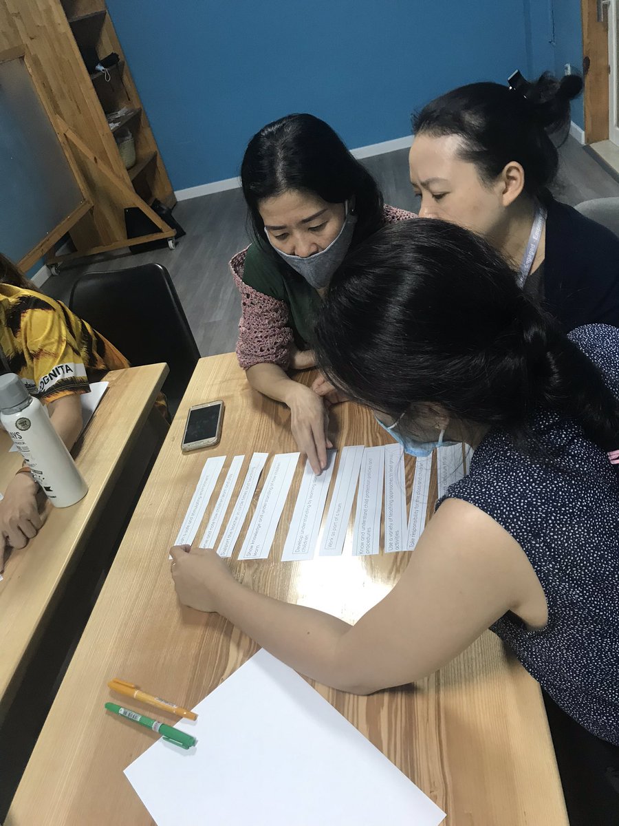 IshhkH's tweet photo. It’s SO important everyone is part of the conversation. Sharing and co-creating our vision of EY with our TAs. @LauraRCrea #teameffort #together #EE #ishcmcib https://t.co/Gyg0OVqfvB