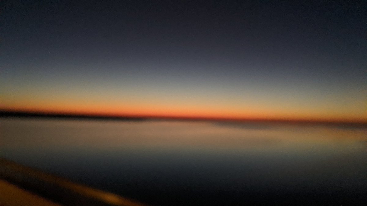 BassFishinNNVA's tweet photo. Sunrise over the Rappahannock River looking for the Downing Bridge @AndrewNBC12 @MegWiseNBC12 @CandiceNBC12 #sunrise #northernneckva https://t.co/SuWqyPhkhe