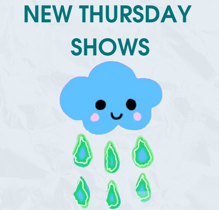 FlirtFM's tweet photo. New Thursday Shows...
11:30 Early Newsfeed
12:00 The JAM Show [NEW!]
13:00 Tunes le hAndrea
14:00 @TheGalwayGamer
15:00 Going Coastal × @thecurlyorgan
16:00 @WHCradio 
17:00 @FlirtNewsFeed
21:00 Axel
22:00 Warren Roots
23:00 AR53 https://t.co/jLkjAhNbYD
