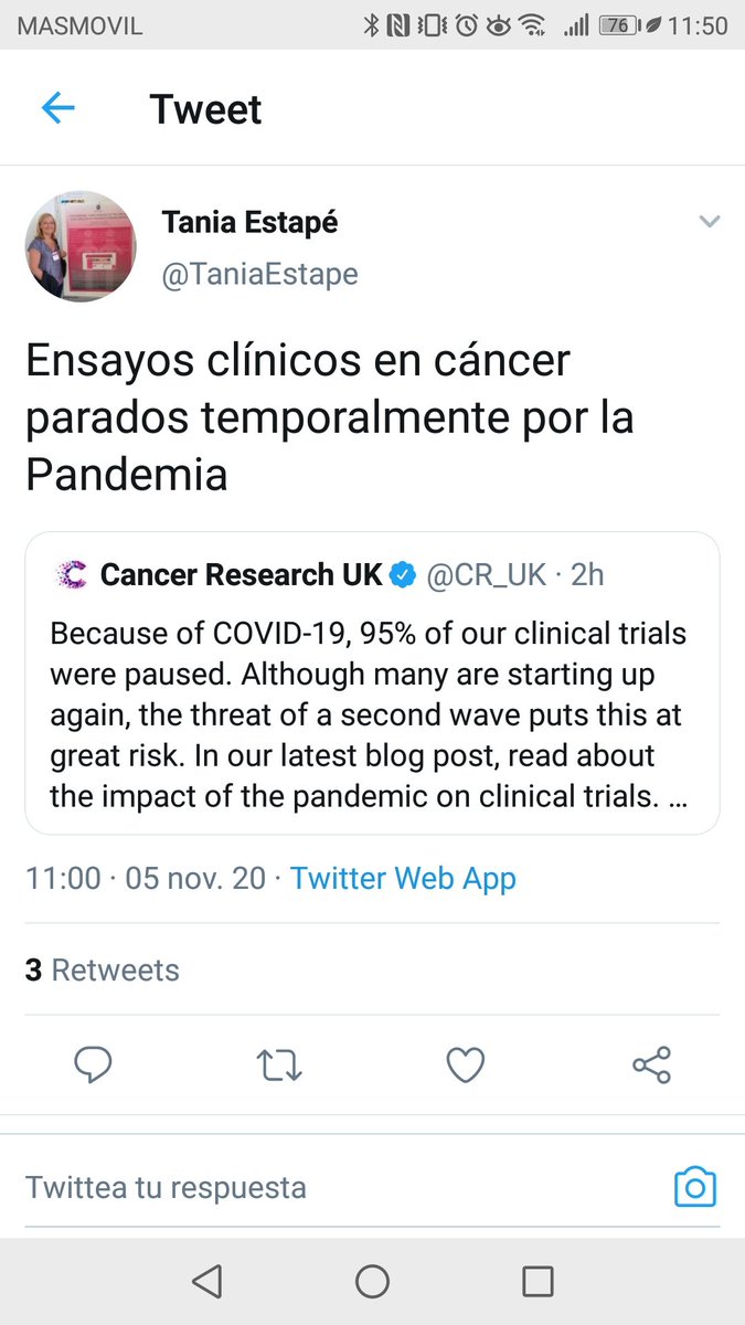 2 informaciones permiten entender mejor la gravedad de la situación. Gracias <a href="/Irreductible/">Javier Peláez</a> y <a href="/TaniaEstape/">Tania Estapé</a> #cancer