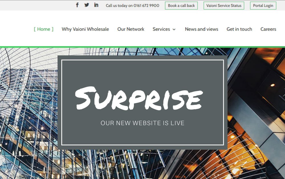 It's a huge day for us as our brand new website has gone live! Check it out at bit.ly/3esvL0w and don't forget to tell us what you think!