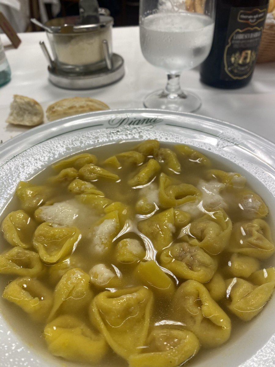 I went to Bologna a couple of weeks ago & visited the many bicycles and ate tortellini in an old school dining room staffed by men in white coats.
