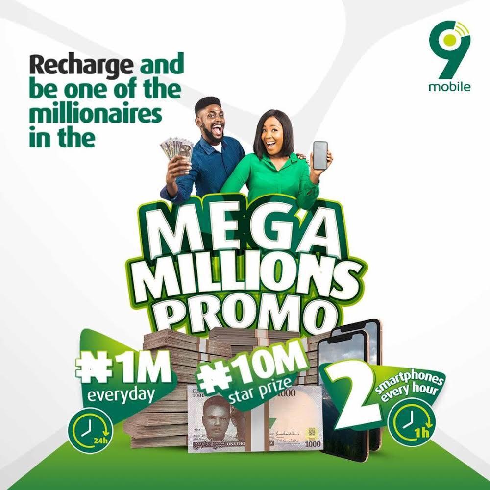 tweetilogist's tweet photo. Thursday winning like no other. Look at the 4,178 smartphone winners and the 87 N1M winners that have won so far in the #9mobileMegaMillions promo. Recharge now! https://t.co/EPW422lVvH