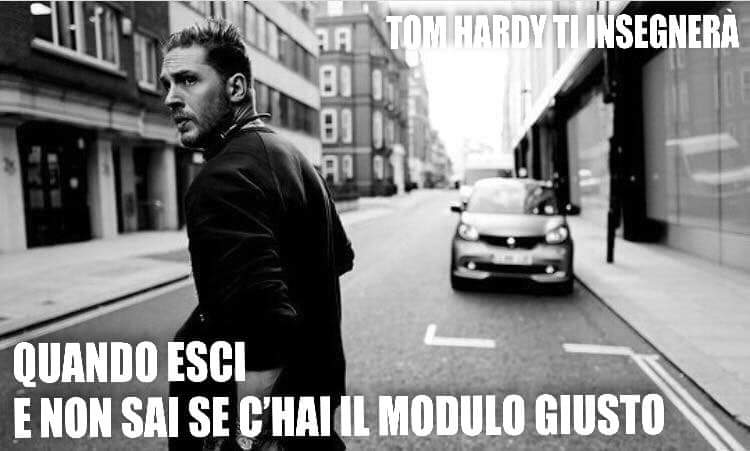 Lolicchia's tweet photo. Non dimenticatevi l'#autocertificazione.
#tomhardytiinsegnerÃ
#THTI https://t.co/kE9o3KbpVf
