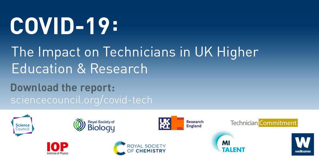 Science_Council's tweet photo. Before we break, a brilliant update from @SWBreeden on the work of @TechsCommit - including our COVID report, highlighting the experiences and recommendations for #technicans during the pandemic. Read the report here: https://t.co/oynJDeymif https://t.co/jImn6btOEg