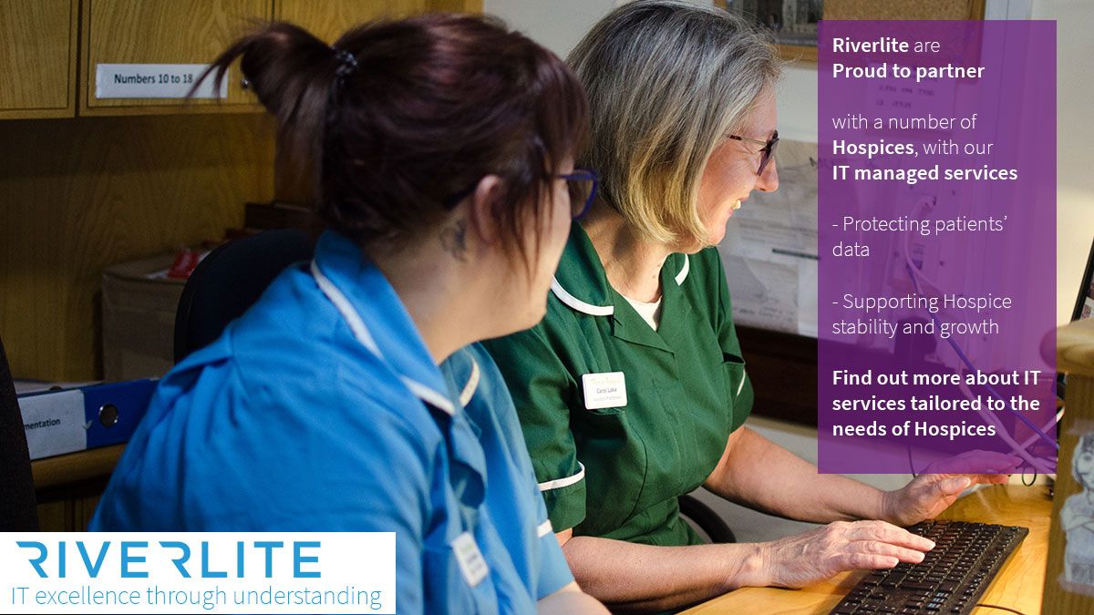 Riverlite are proud to partner a number of Hospices with our #ITservices Find out more buff.ly/31Tutqg #hospiceIT