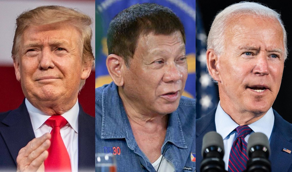 Trump o Biden: Jojowain o Totropahin? Para kay Duterte, pareho lang basta makuha pa rin niya ang dayuhang pautang at kapital. [18/n]