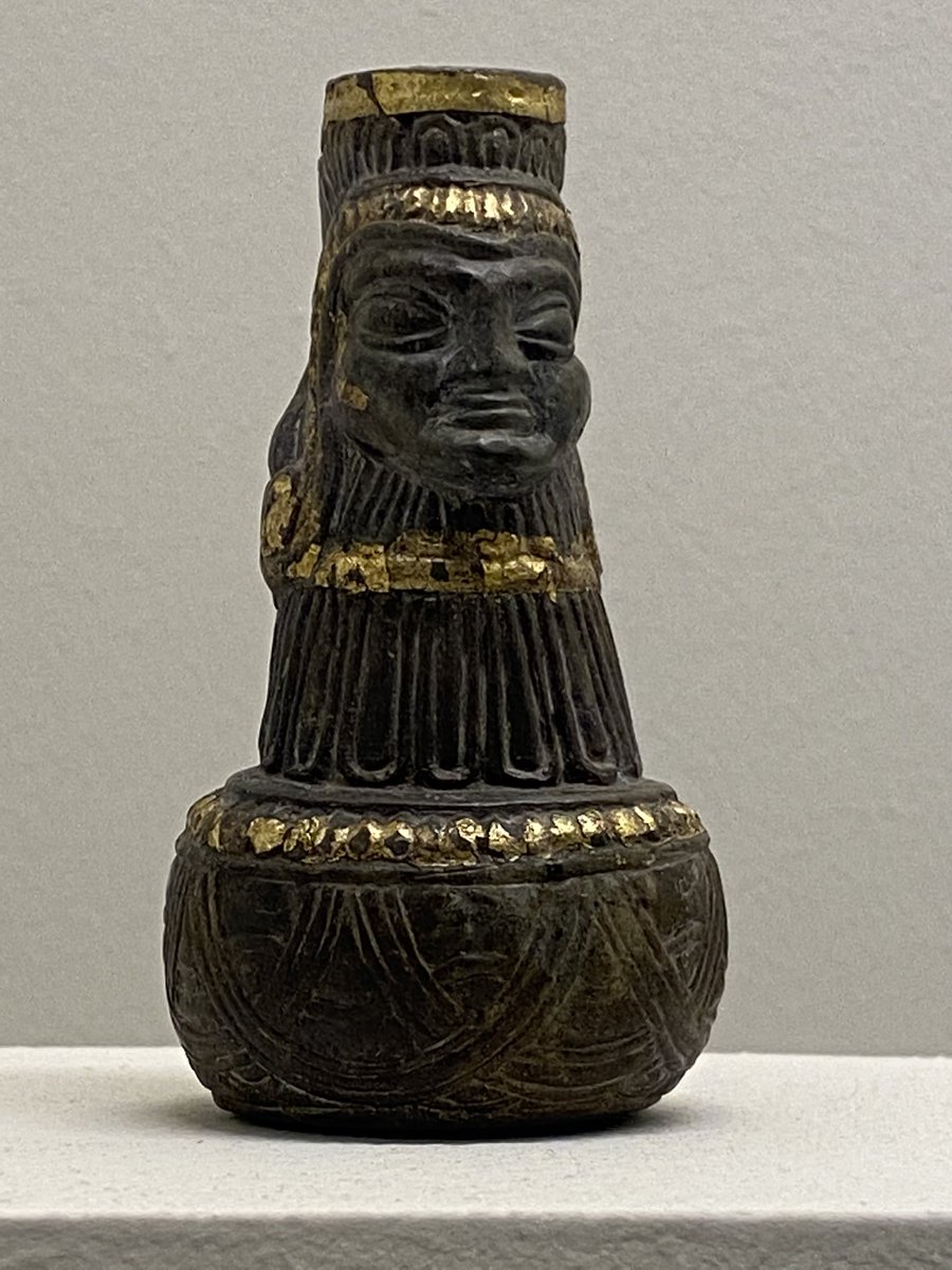 Funerary exoticism. Perfume jars, respectively imported from Egypt and Syria. Found at the Tomb of the Dolii, Necropolis of the Banditaccia, Cerveteri. c.625 BCE