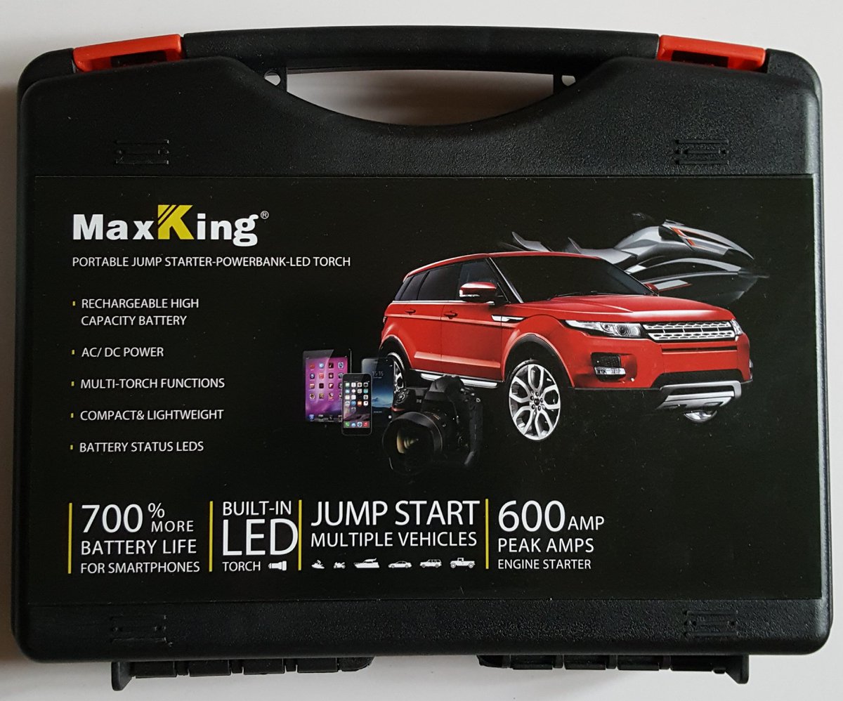 DeyeleAdesida's tweet photo. Portable multifunction car jump starter for sale.
- Can start car without battery.
-Work as powerbank
-It support power charge/supply for mobile phones, laptop,psp,mp3/mp4, etc
#inecchairman
#NengiIsComing
#EricaPepperDem
#EricaPepperDem
#NANS
#Sunny
#Maggi
#30%English
#our queen https://t.co/rxBQlrEDYZ