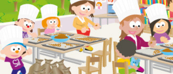 Silopschool's tweet photo. We trappen vandaag af met het feestmaandthema Pepernoten en Kerstkransjes. De kinderen ontvangen een e-mail van Sint waarin hij hen vraagt om de bakker te helpen met het bakken van pepernoten. Er wordt dus allereerst een bakkerij met bakkerswinkel ingericht in de klas. https://t.co/MDxPRTCwlC