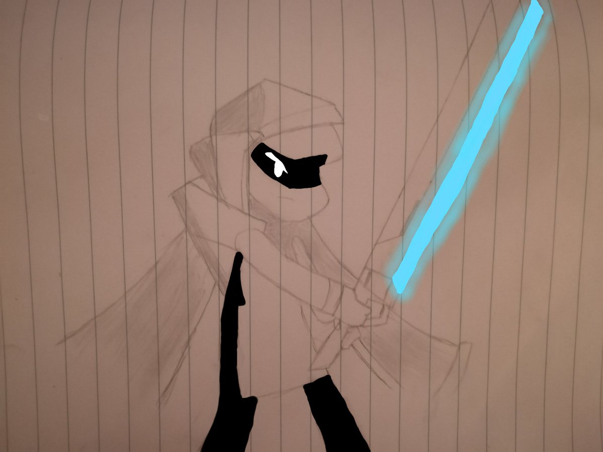 Thekiller6072's tweet photo. First time trying to edite a drawing one thing i know i aint doing again @Geo_Exe #GwainSaga #fanart https://t.co/U9vSfrtoUL