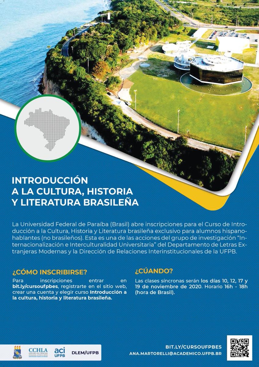 ProfeMJBrasil's tweet photo. Curso gratuito totalmente en línea.   La diferencia horaria con España son 4 horas (14h en Brasil==>18h en España) https://t.co/KqIhhAUW2E