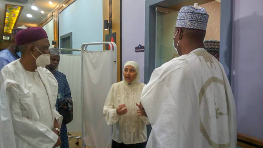 GovBorno's tweet photo. In Egypt @ProfZulum wants Al-Azhar to train Borno’s scholars, preachers

... To partner another University on medical studies https://t.co/CWp55spMkK https://t.co/V7MiSuKLWB