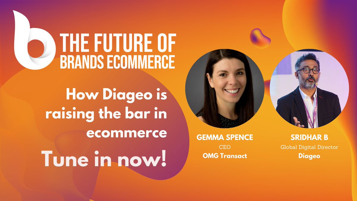 TheMediaLeader's tweet photo. Gemma Spence, CEO, @OmgTransact is up next talking to Sridhar B Global Digital Director, @Diageo_News. 

They sit down to discuss the Future Media Model- an Omnicom Media Group and Diageo co-owned new model for growth that enables #ecommerce acceleration globally. #FoBrands https://t.co/IUYvWf8OFq