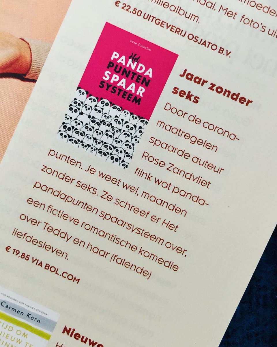 Het Pandaputen Spaarsysteem gaat lekker. Deze week in de #NietTeMissen rubriek van de V!VA. Heb jij hem al besteld?