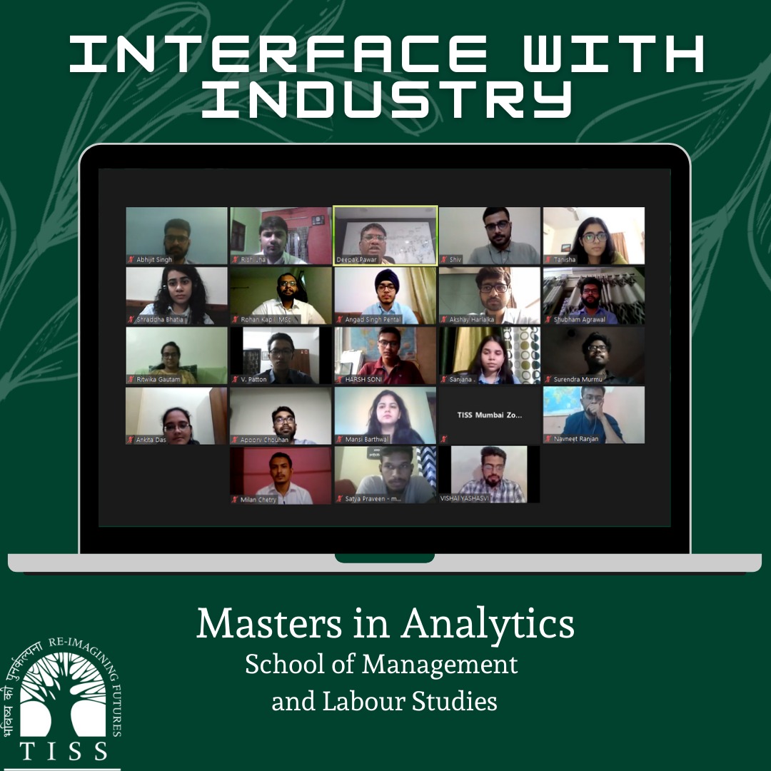 tissanalytics's tweet photo. Ep 4 of #IwI Mr Deepak Pawar, VRS in Ceat, with experience in handling Multi-Trade & Labour Unions. Shared his remarkable journey with us about Importance of Data Analytics in HR Management
#TISS #TISSMumbai #Analytics #DataScience #LMFR #SMLS #InterfaceWithIndustry #CSR #Labour https://t.co/bTW4RP7Ceq